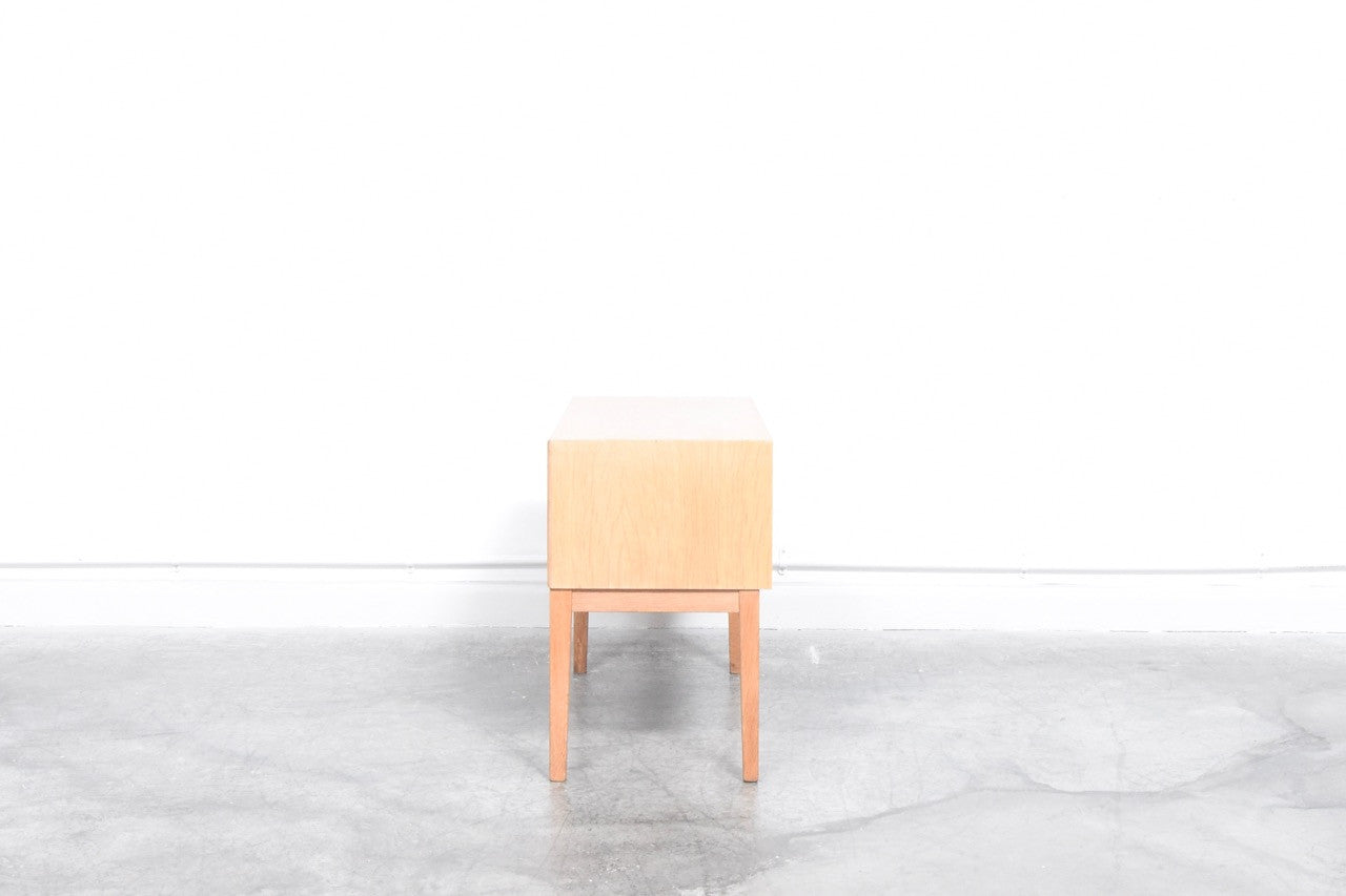 Low oak storage cabinet / TV stand