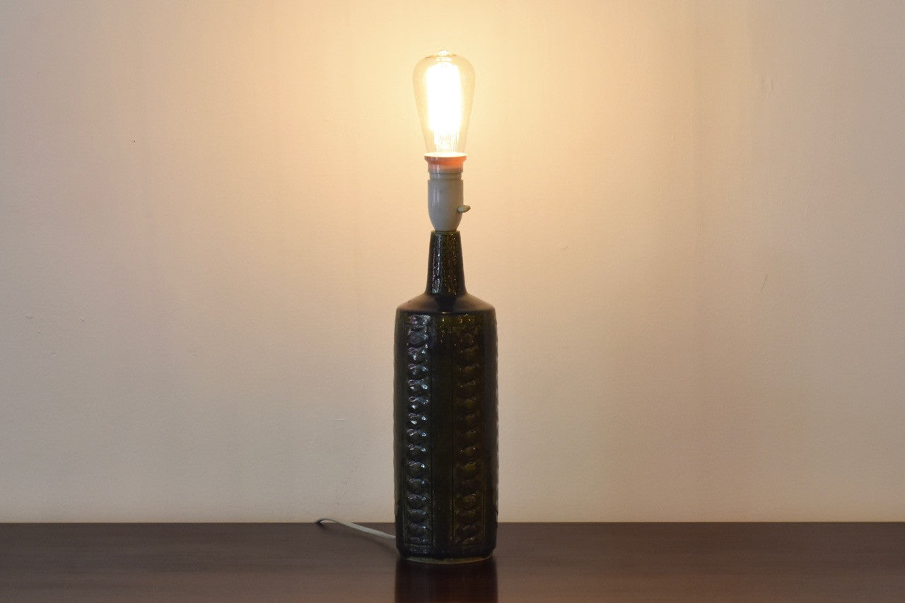 Crackleware lamp by Michael Anderson & Søn