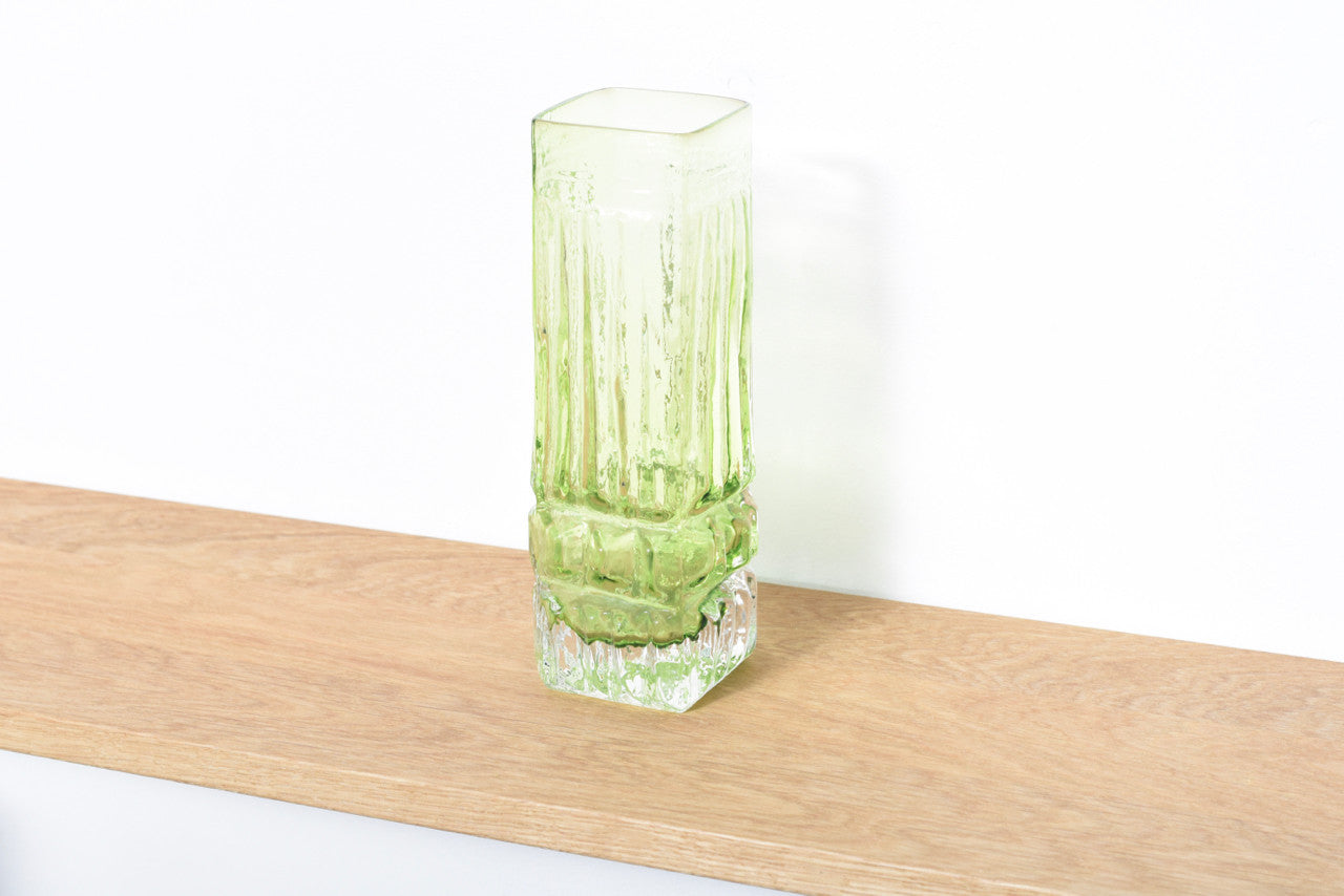 Swedish glass vase