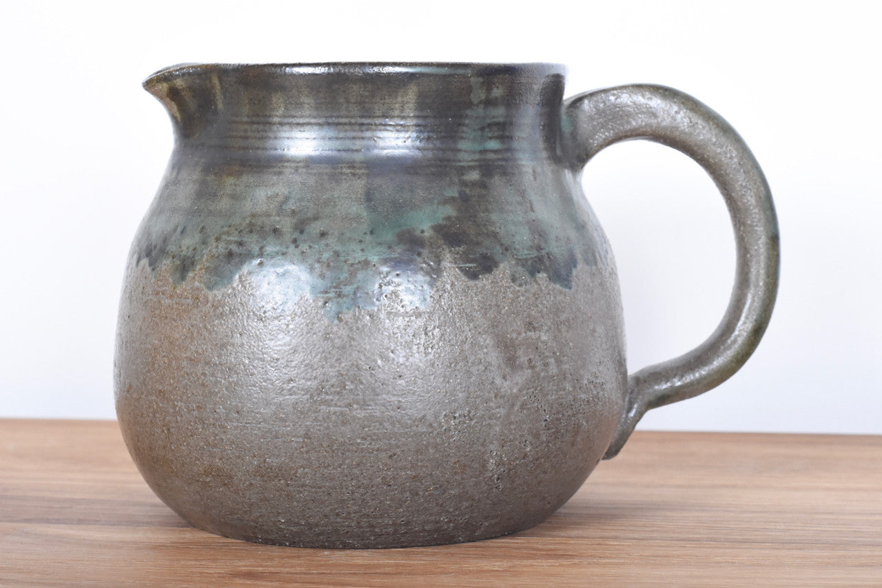 Stoneware pitcher