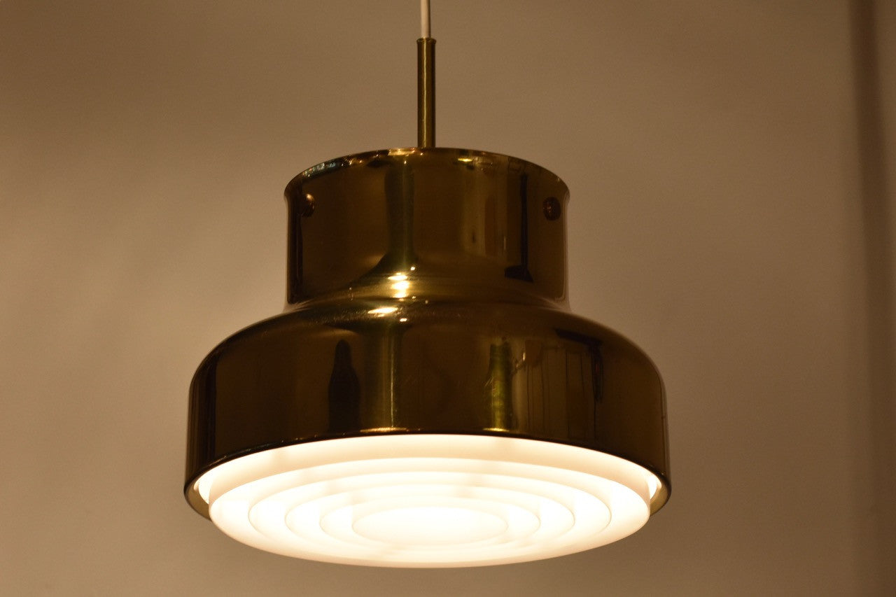 Brass ceiling lamp by Anders Pehrson