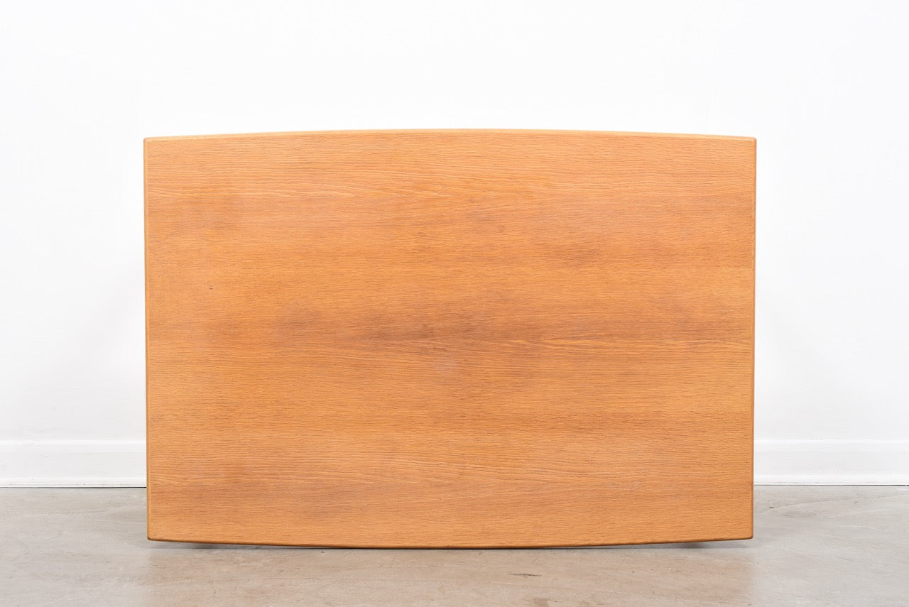 1960s extending oak dining table