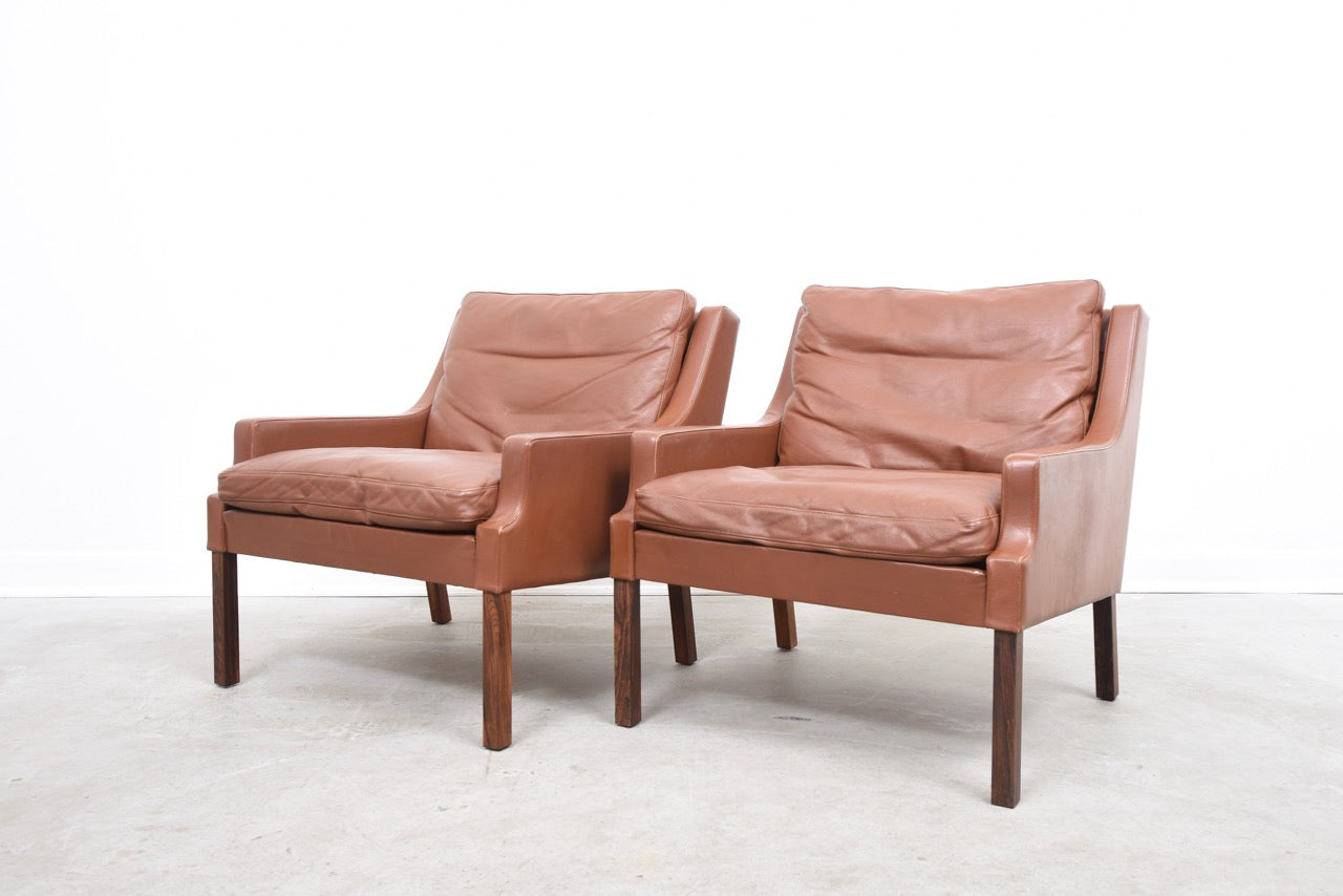 Two available: Club chairs by Vejen Møbelfabrik
