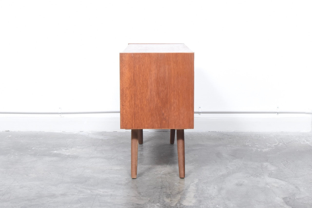 Short teak cabinet