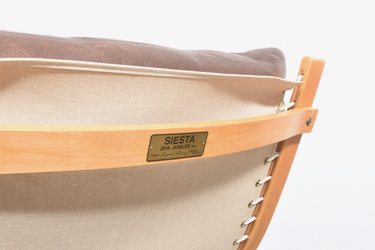 Siesta chair with foot stool