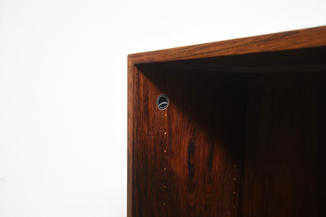 Rosewood bookcase with adjustable shelves