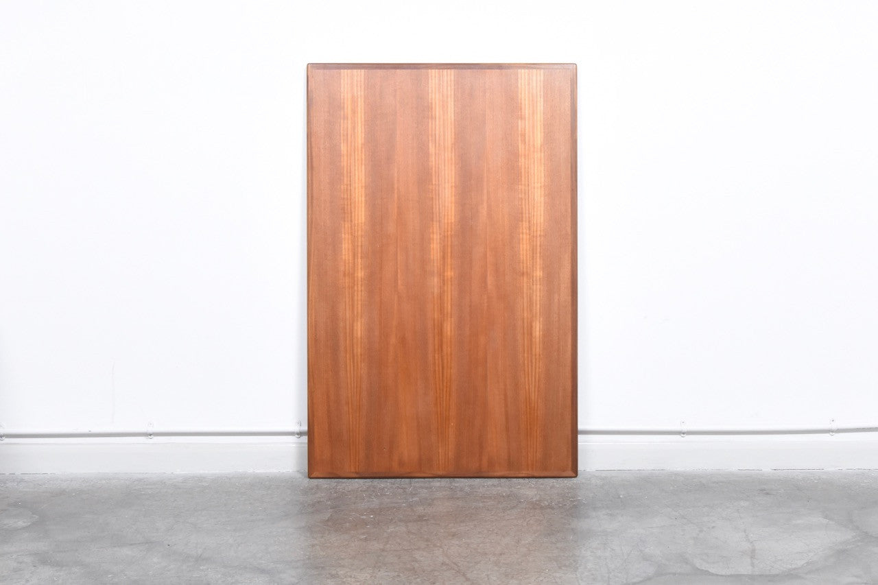 Rectangular teak dining table