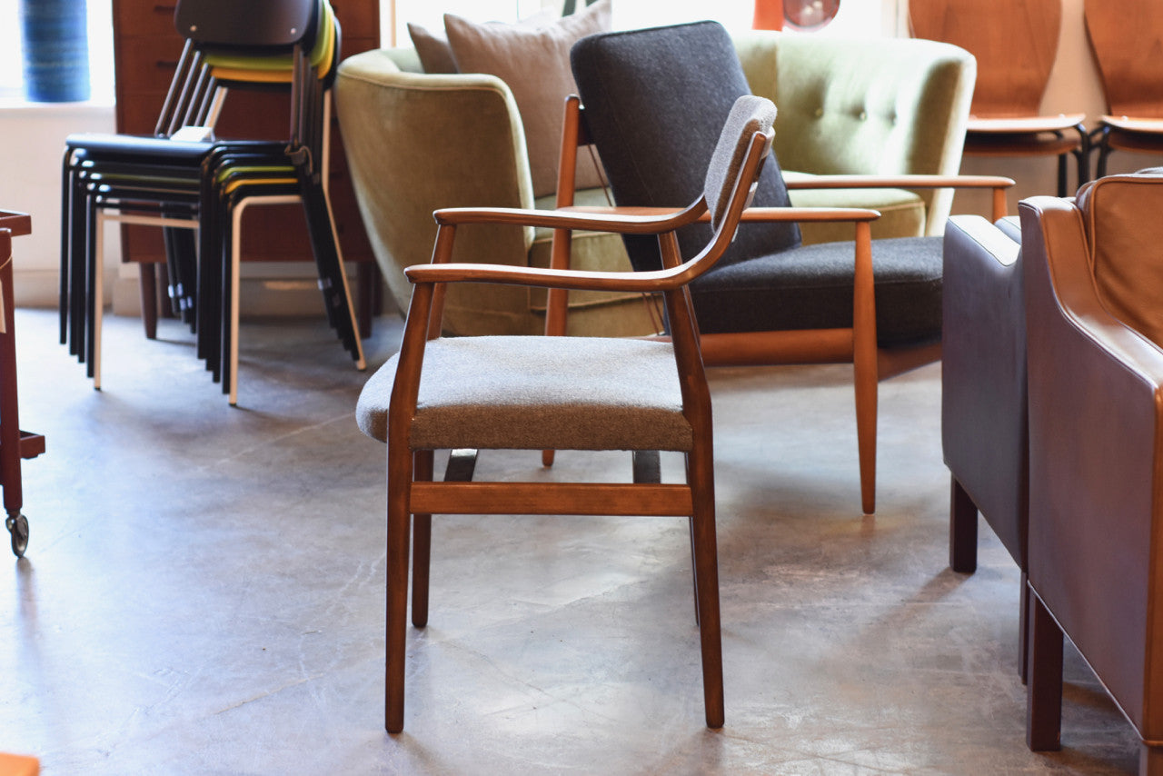 Just in: 1950s beech armchair