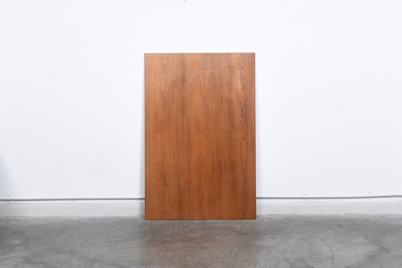 Rectangular teak dining table