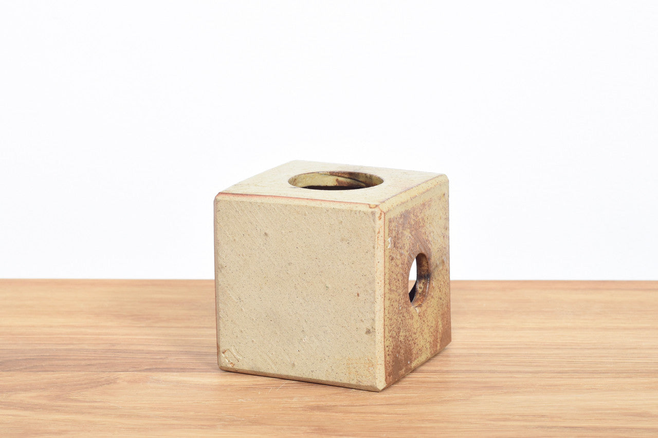 Pair of candle holders by Sheila Fournier