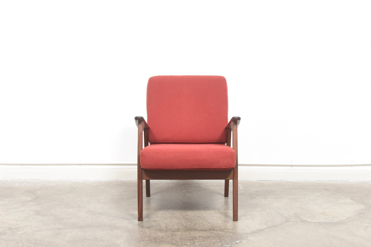 1960s teak lounge chair