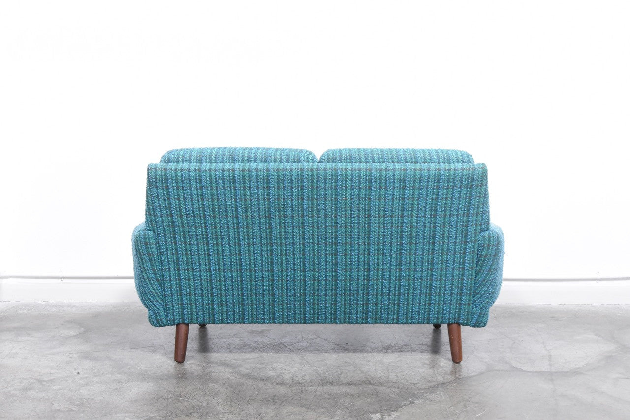 1960s turquoise two seater