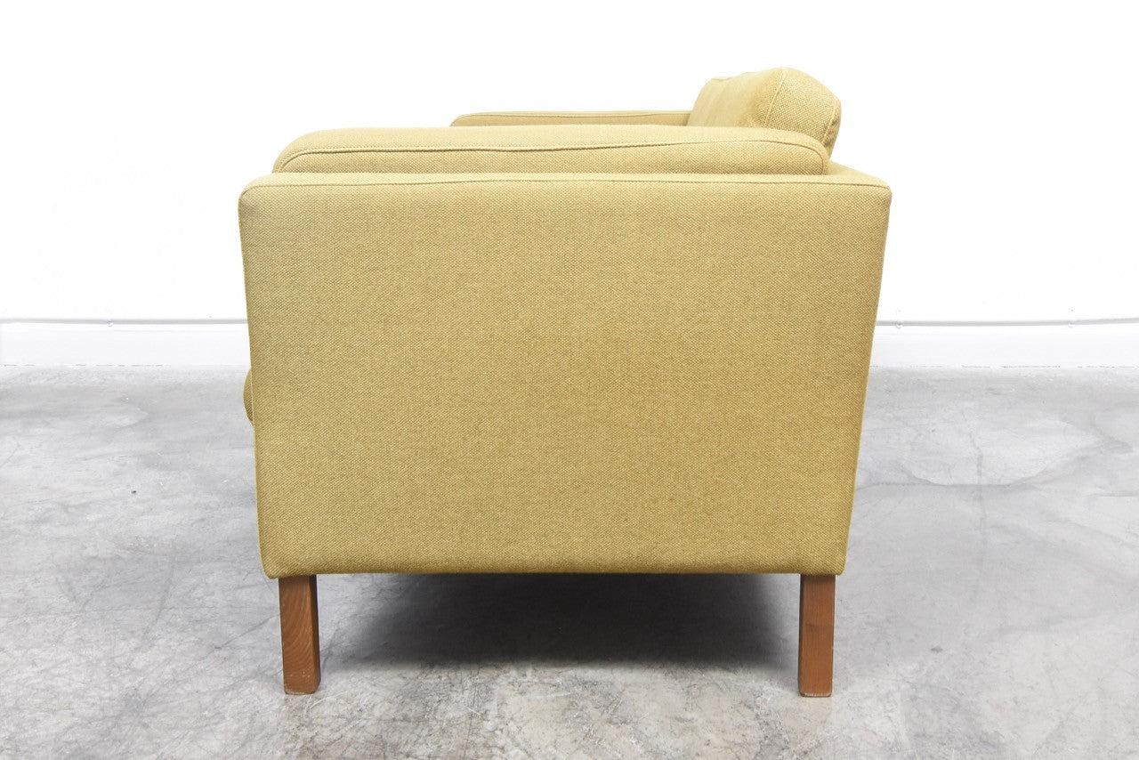 Two and a half seat sofa by Mogens Hansen