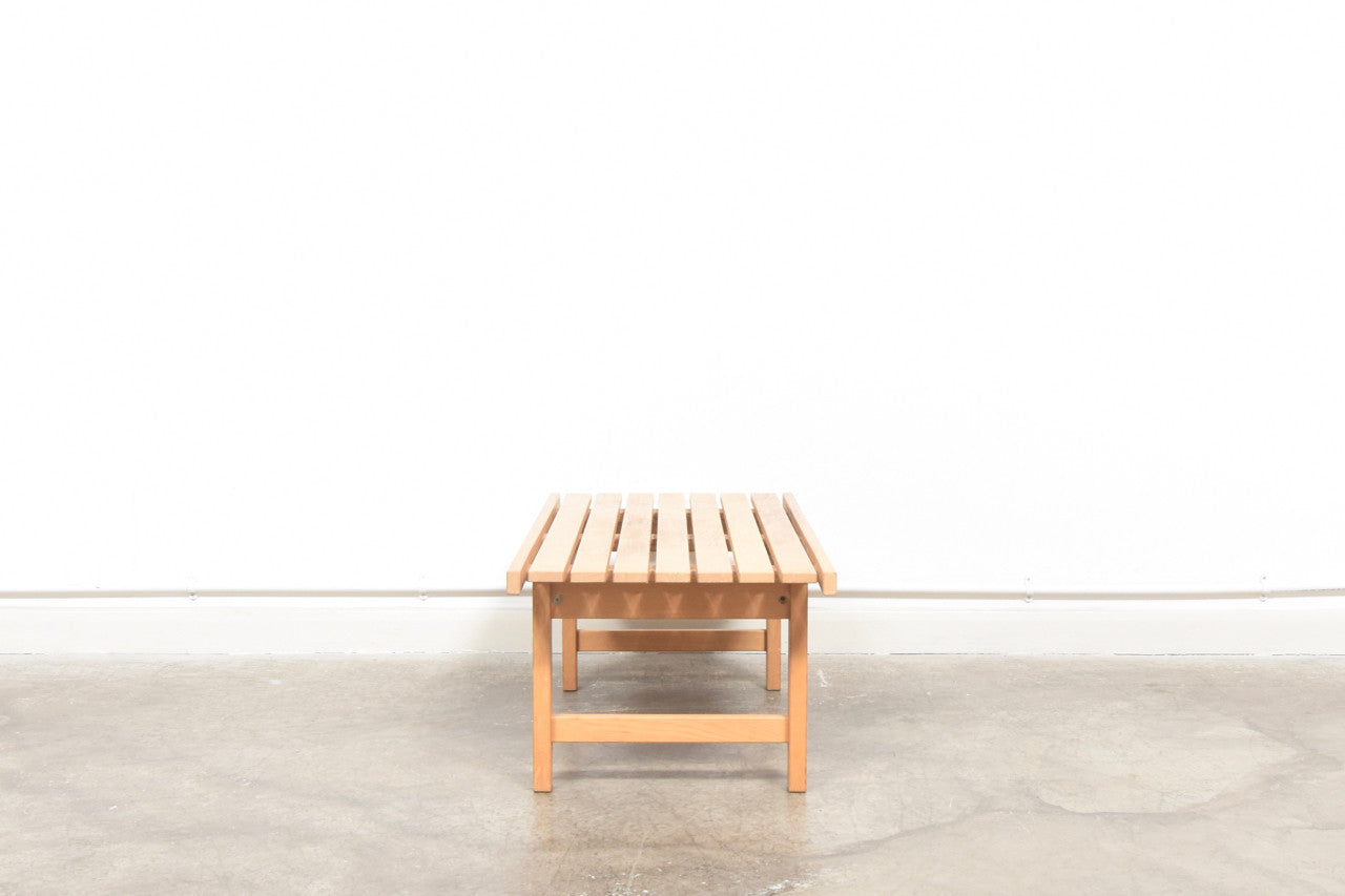 Oak bench by Hugo Svensson (S)