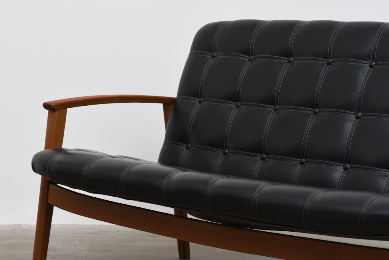 1960s Swedish two seat sofa
