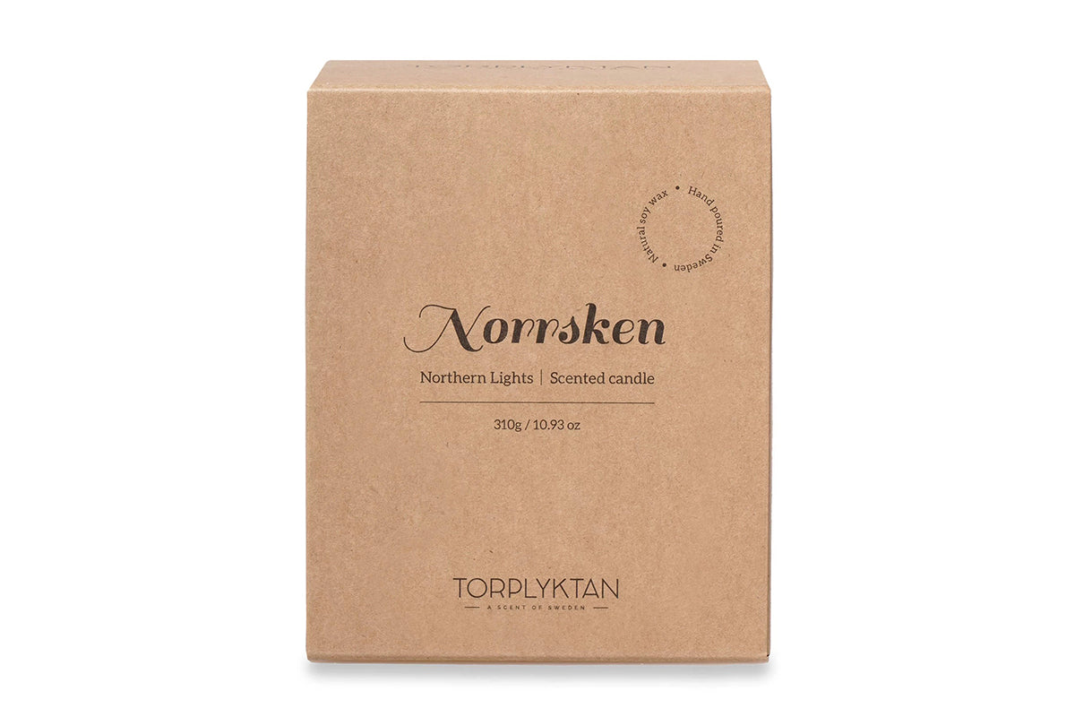 Norrsken candle by Torplyktan - Spiced Oak/310g