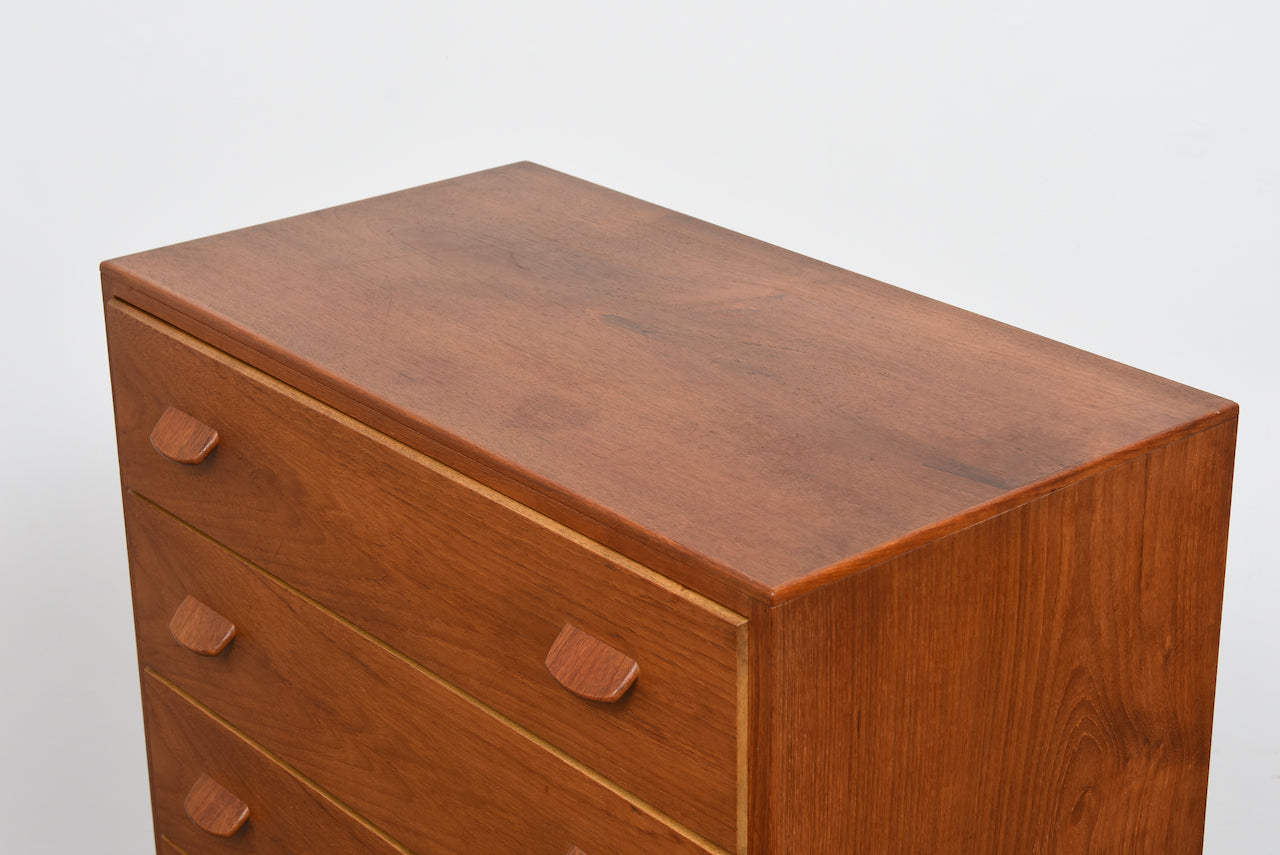 Teak chest of drawers by Poul Volther