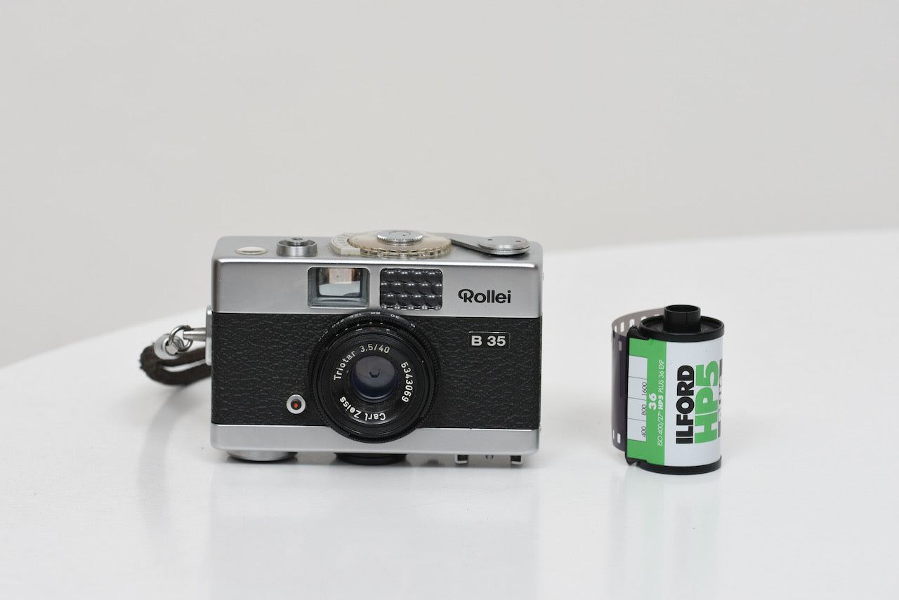 1970s Rollei B35 35mm film camera