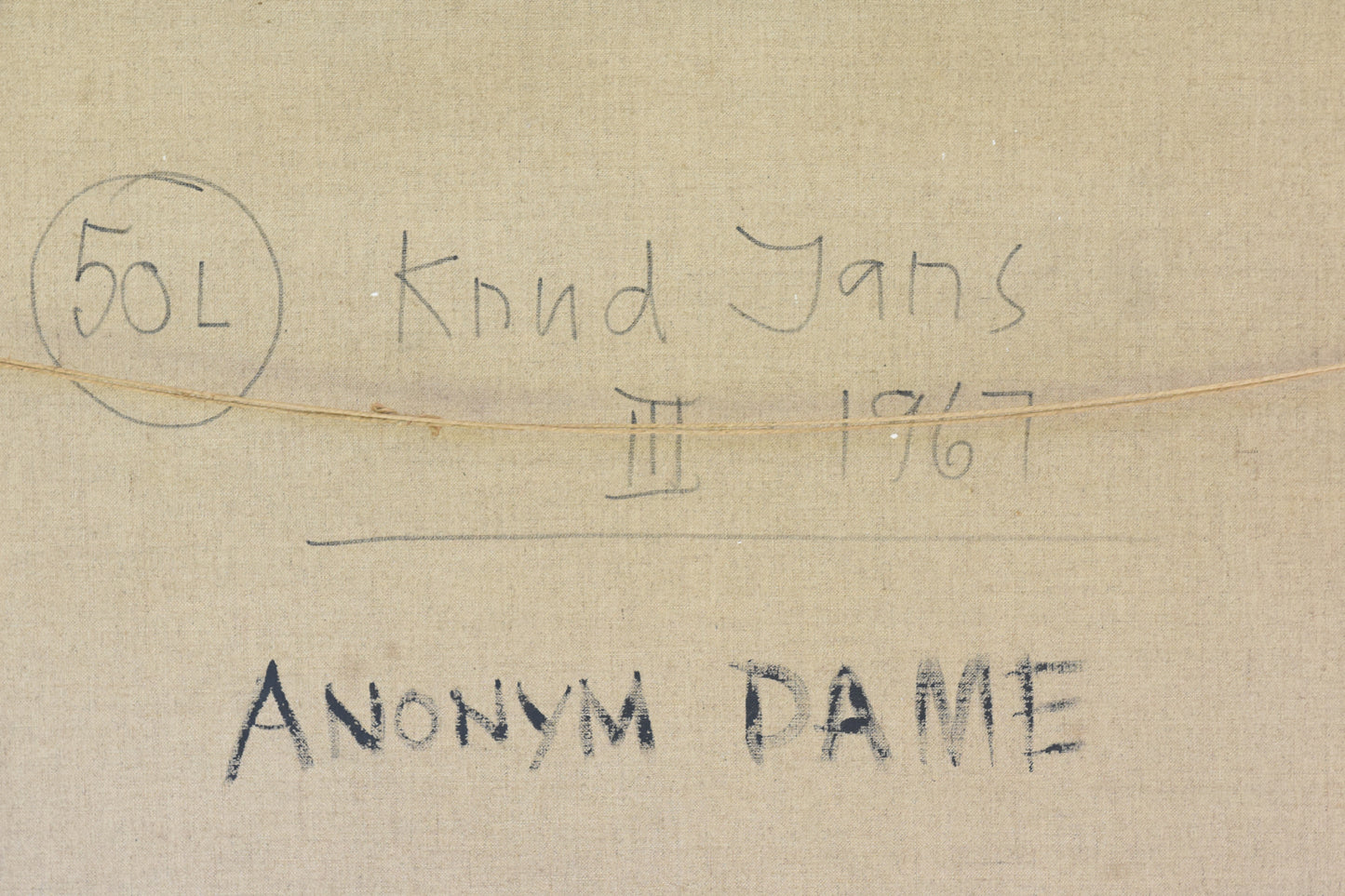 Oil painting by Knud Jans