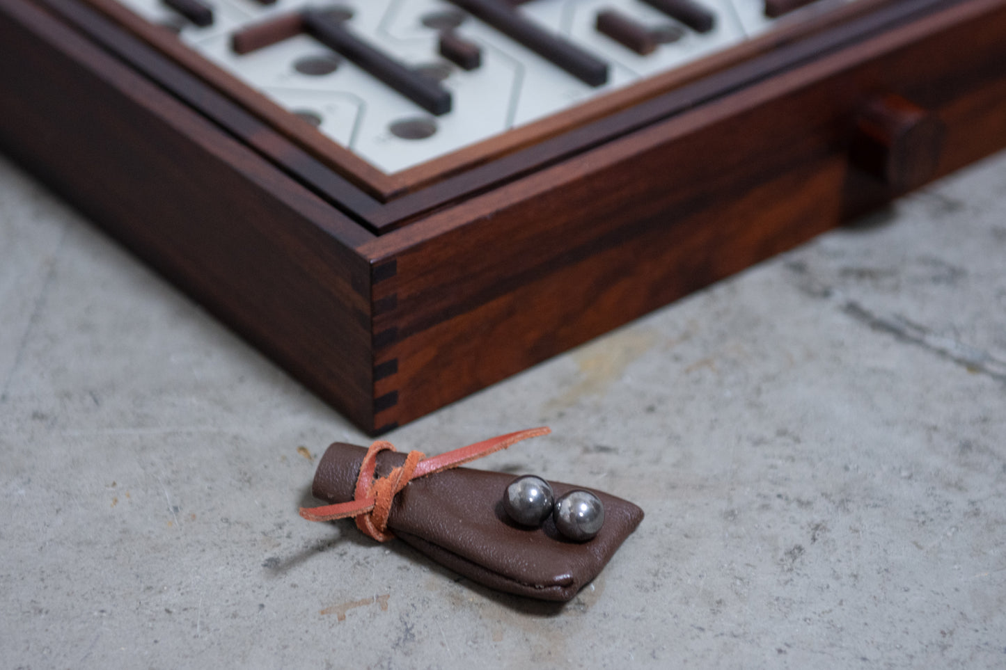 1960s rosewood labyrinth