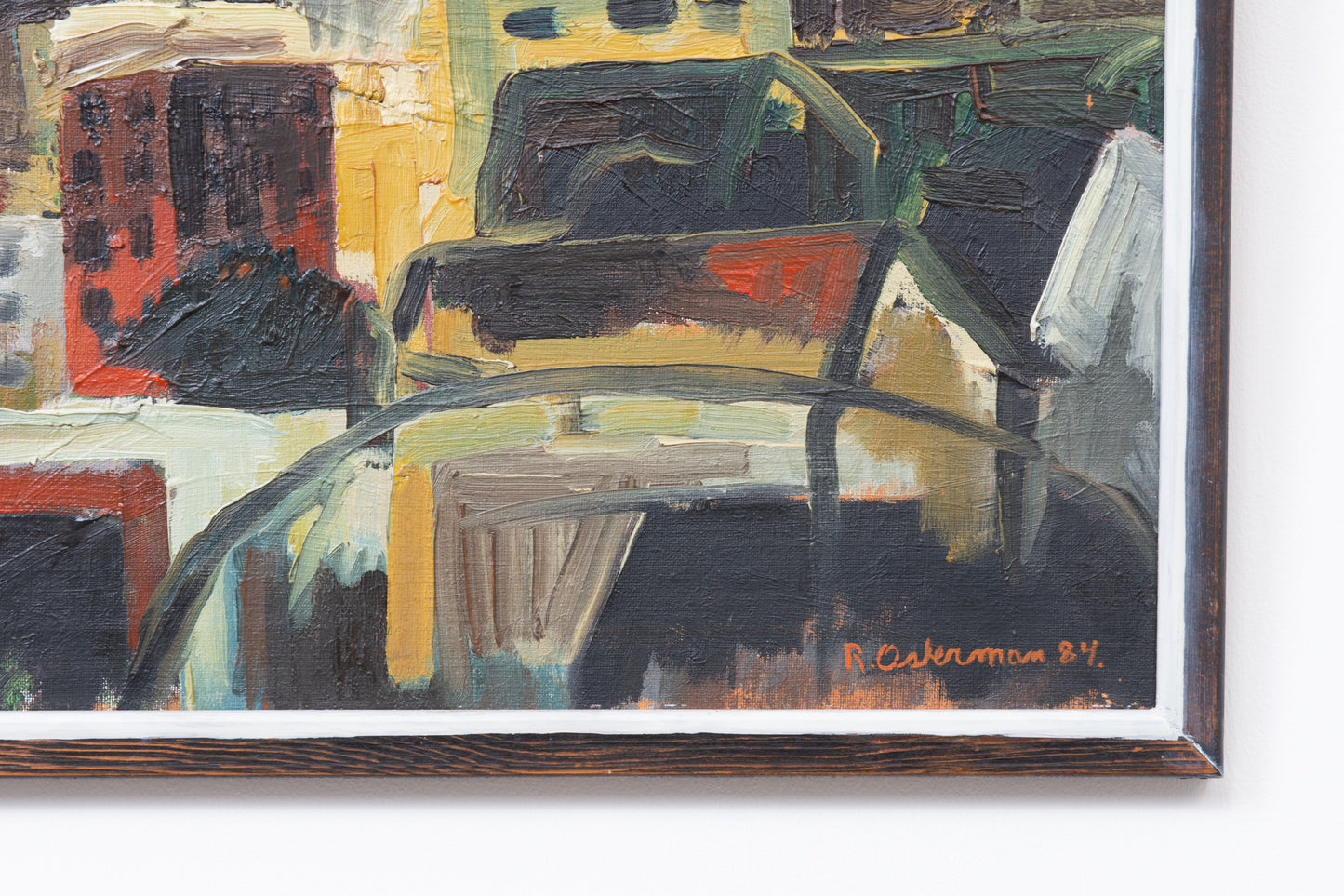 Oil painting by R. Oskerman