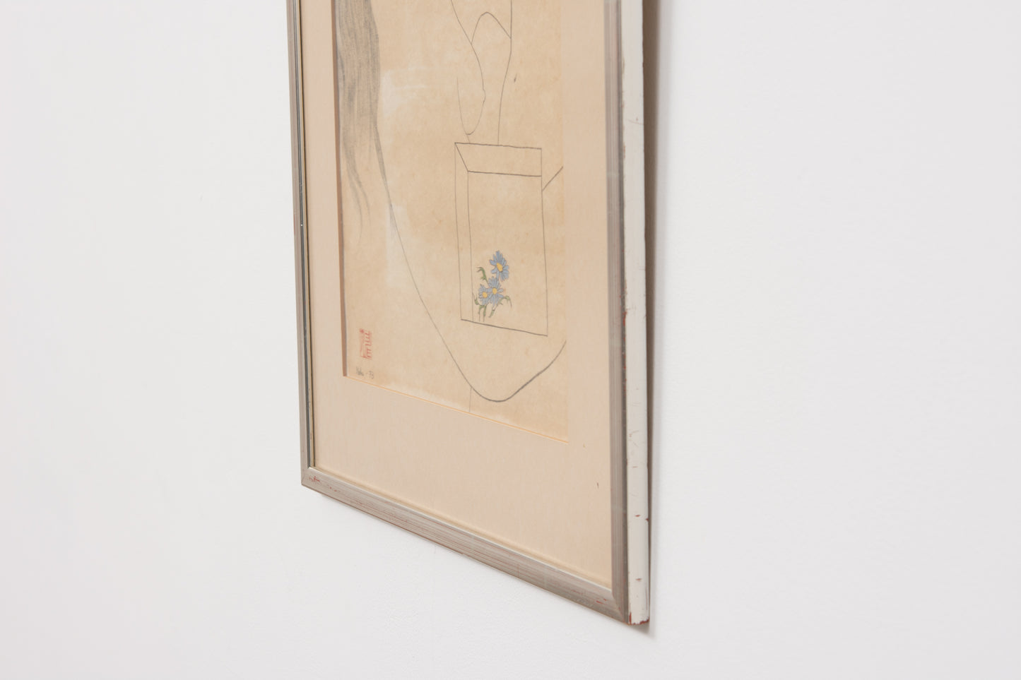 Mixed media artwork by Nobu Hilding