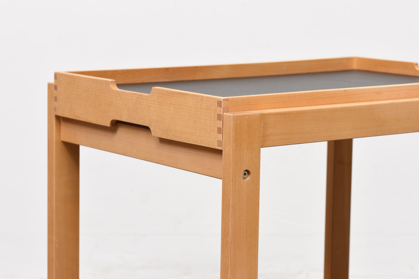 1970s oak tray table