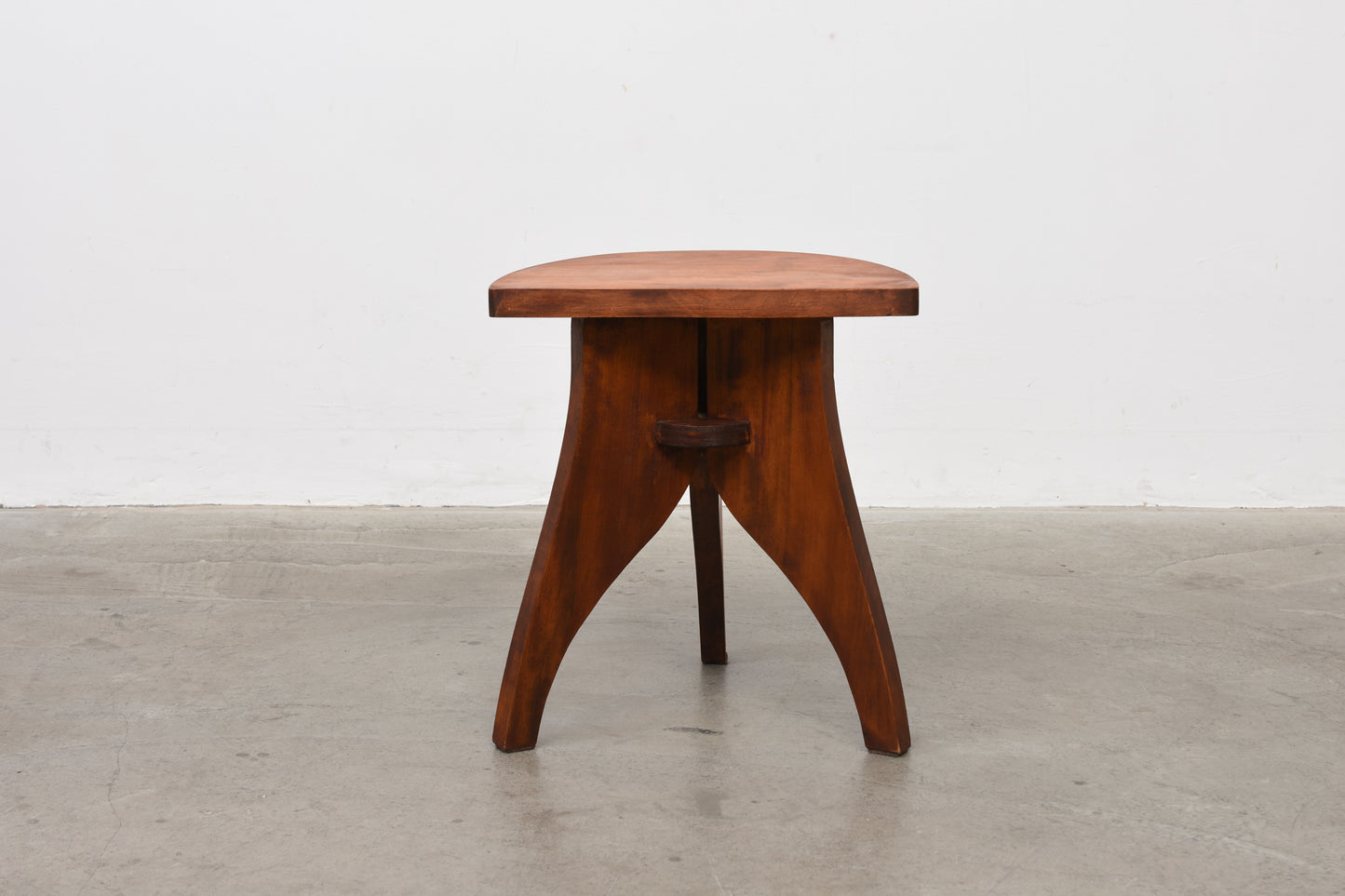 Vintage beech stool