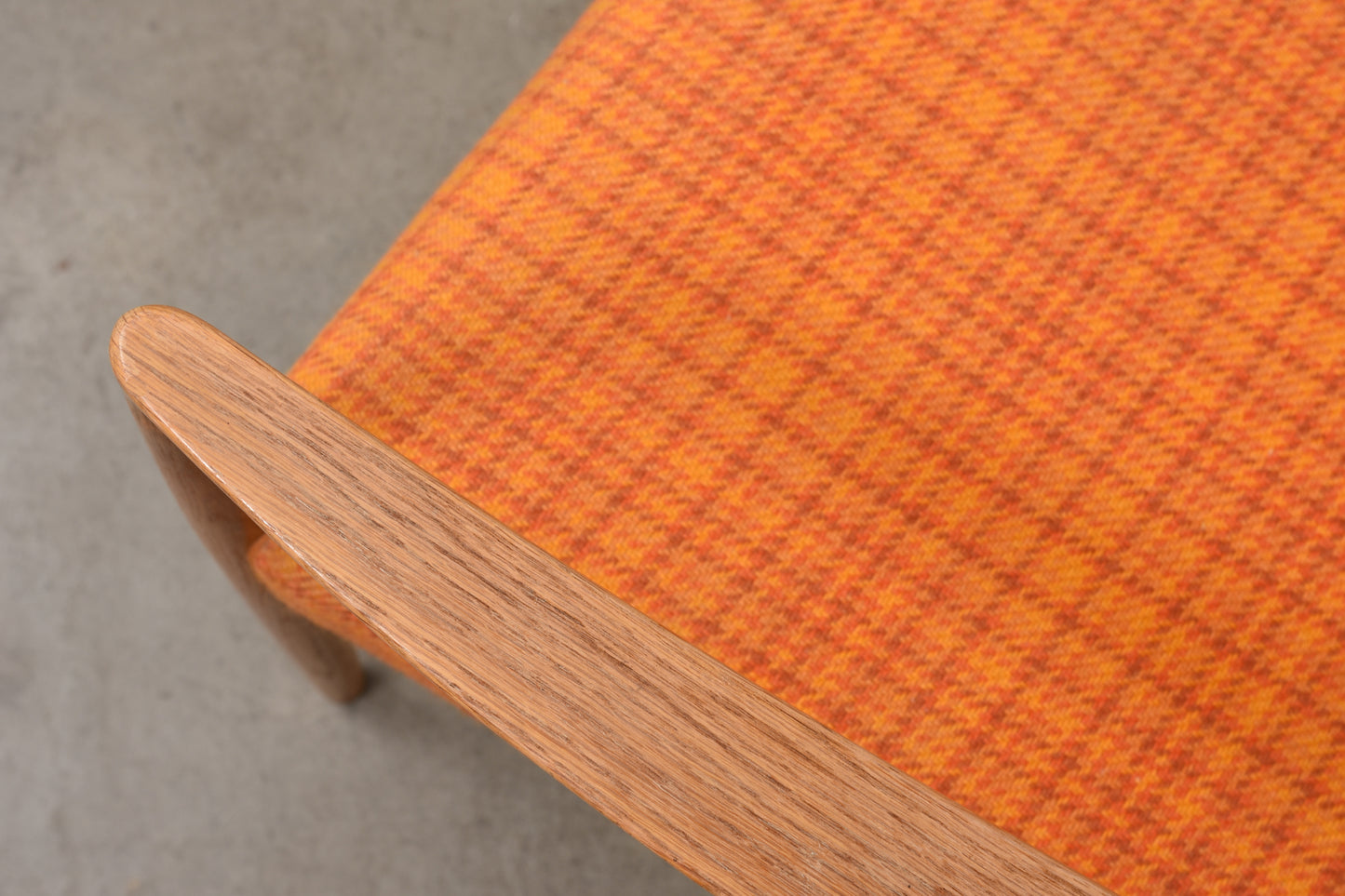 1960s Danish oak armchair