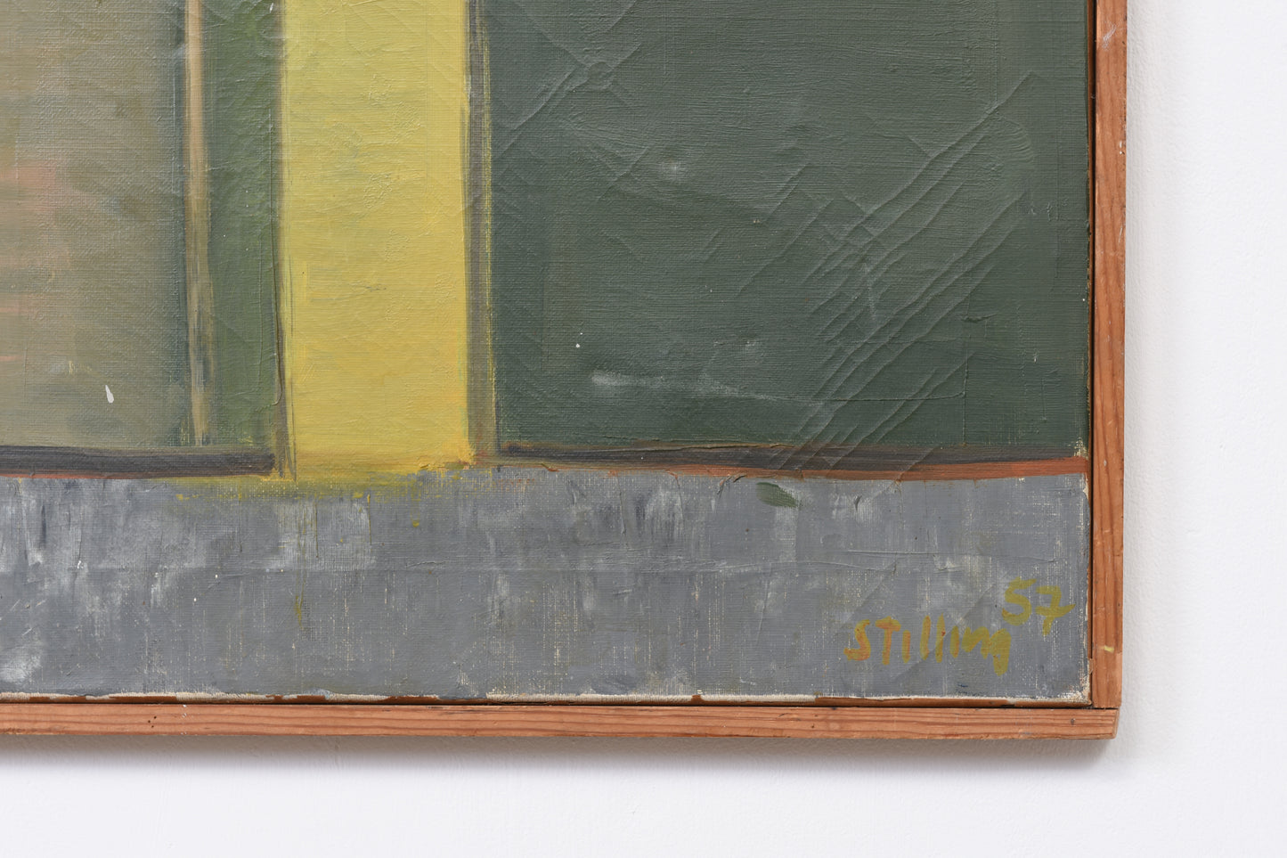 Oil painting by Herman Stilling