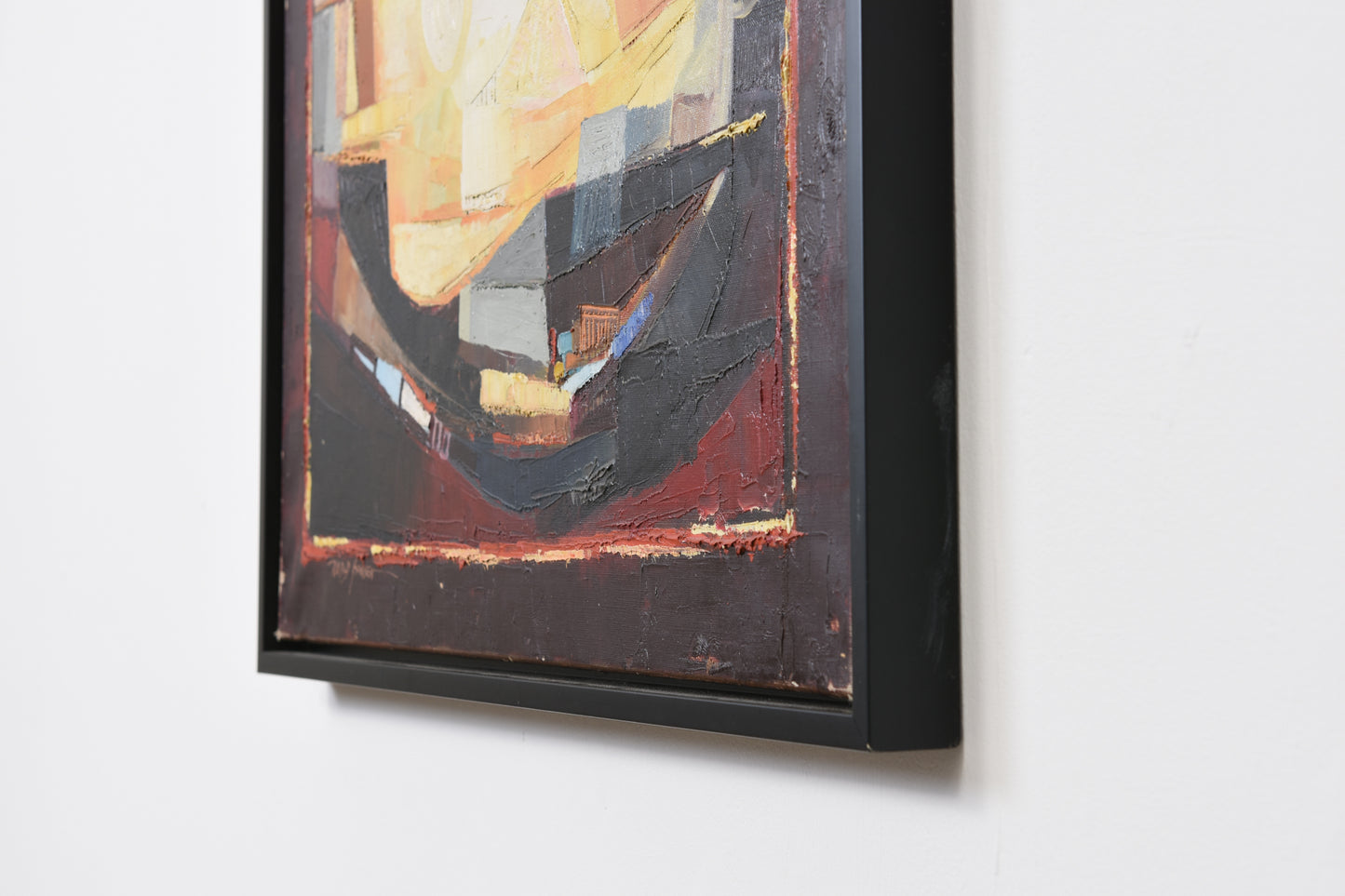 Oil painting by Roald Hansen