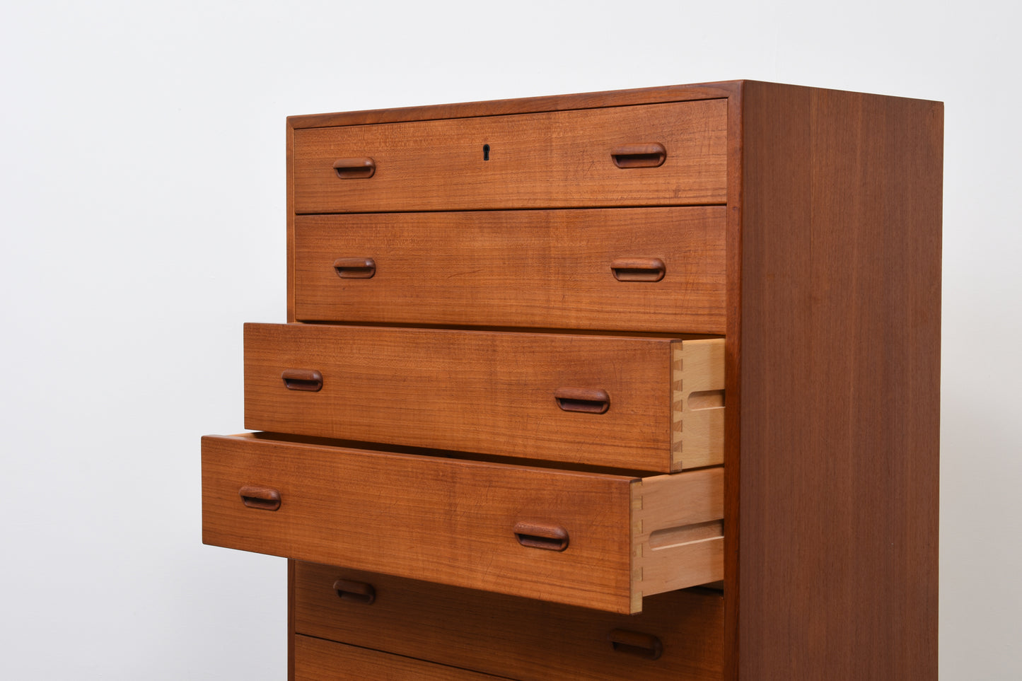 Teak chest of drawers by Kai Kristiansen