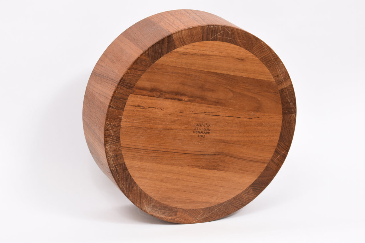 1960s teak bowl by Jens Quistgaard