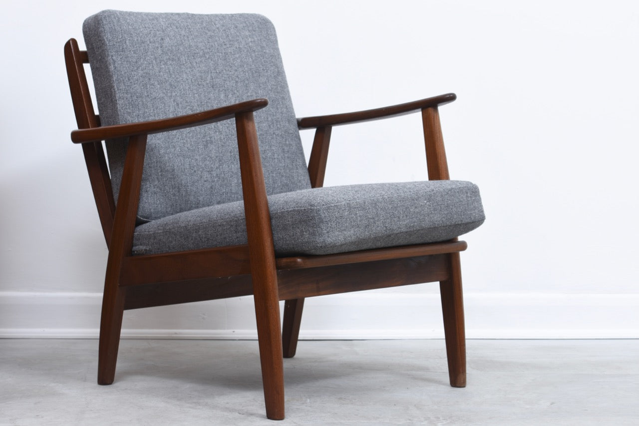 Low back Danish lounger no. 3