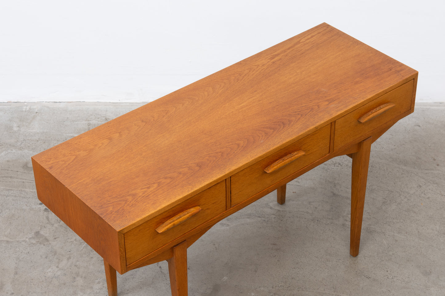 1960s hallway chest in oak