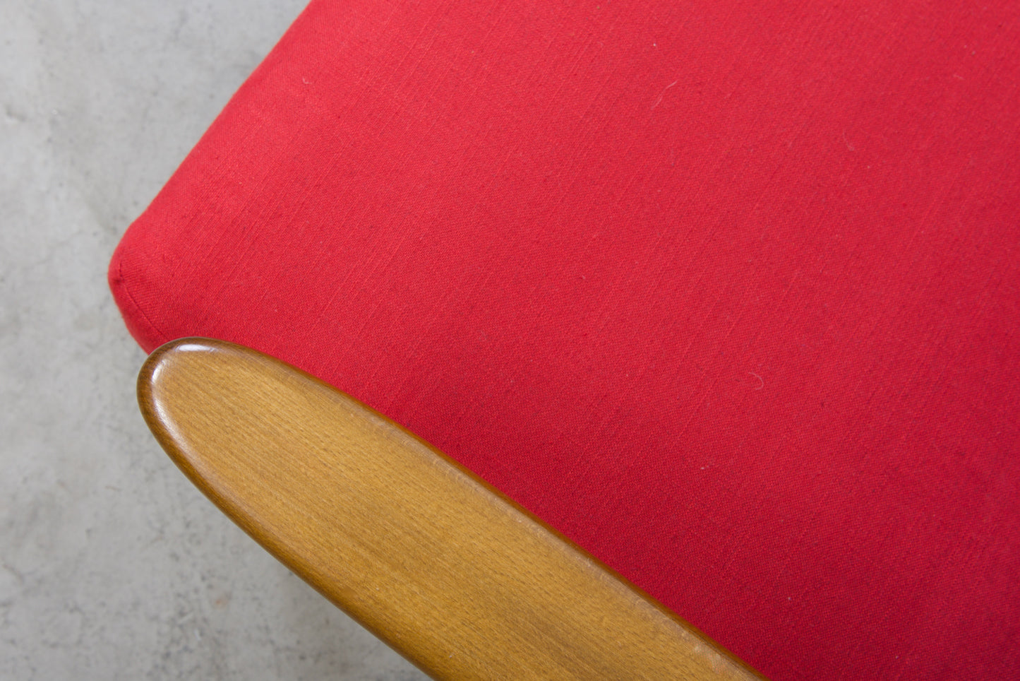 1950s Danish three seater in beech