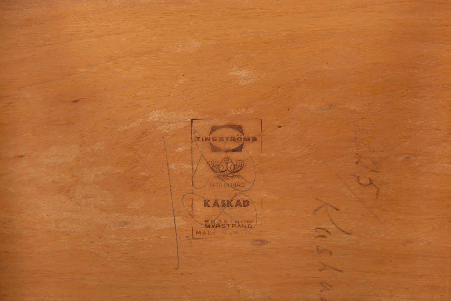 1960s rosewood side table by Tingströms