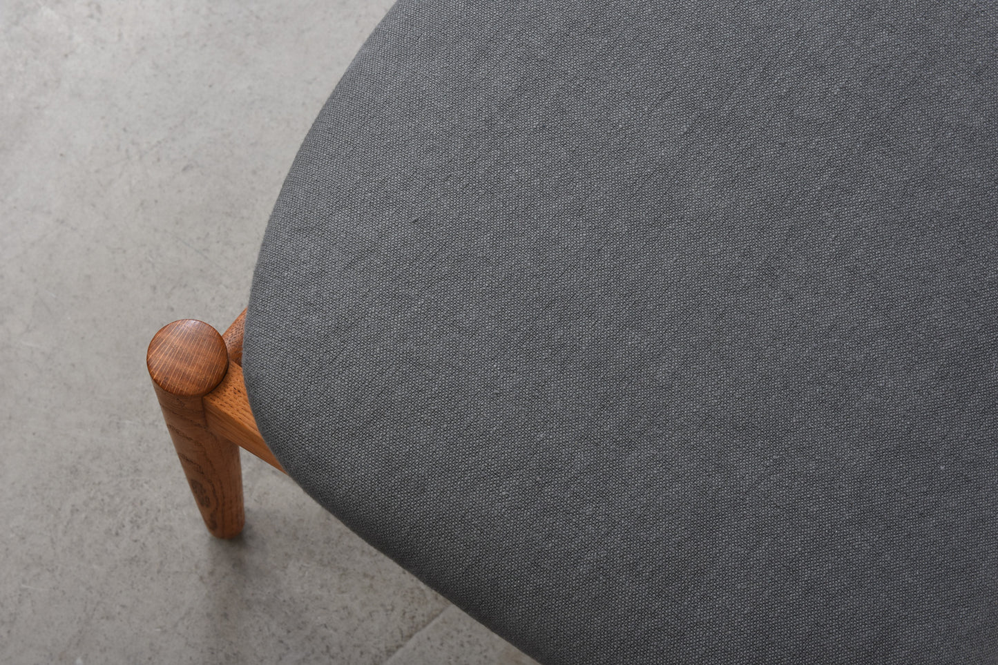 1960s oak chair by Ejnar Larsen & Aksel Bender Madsen