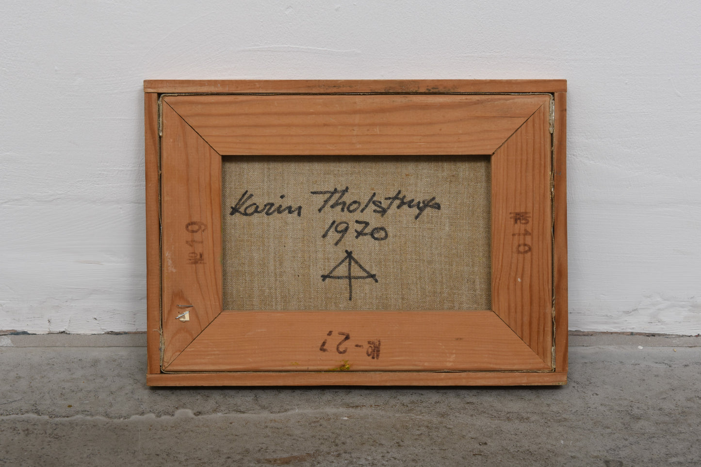 Oil painting by Karin Tholstrup