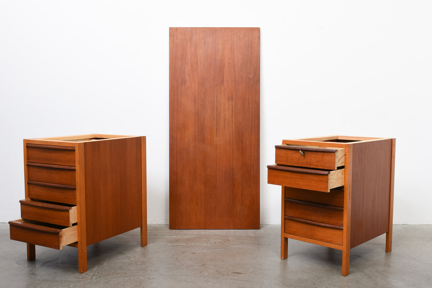 1960s twin pedestal desk