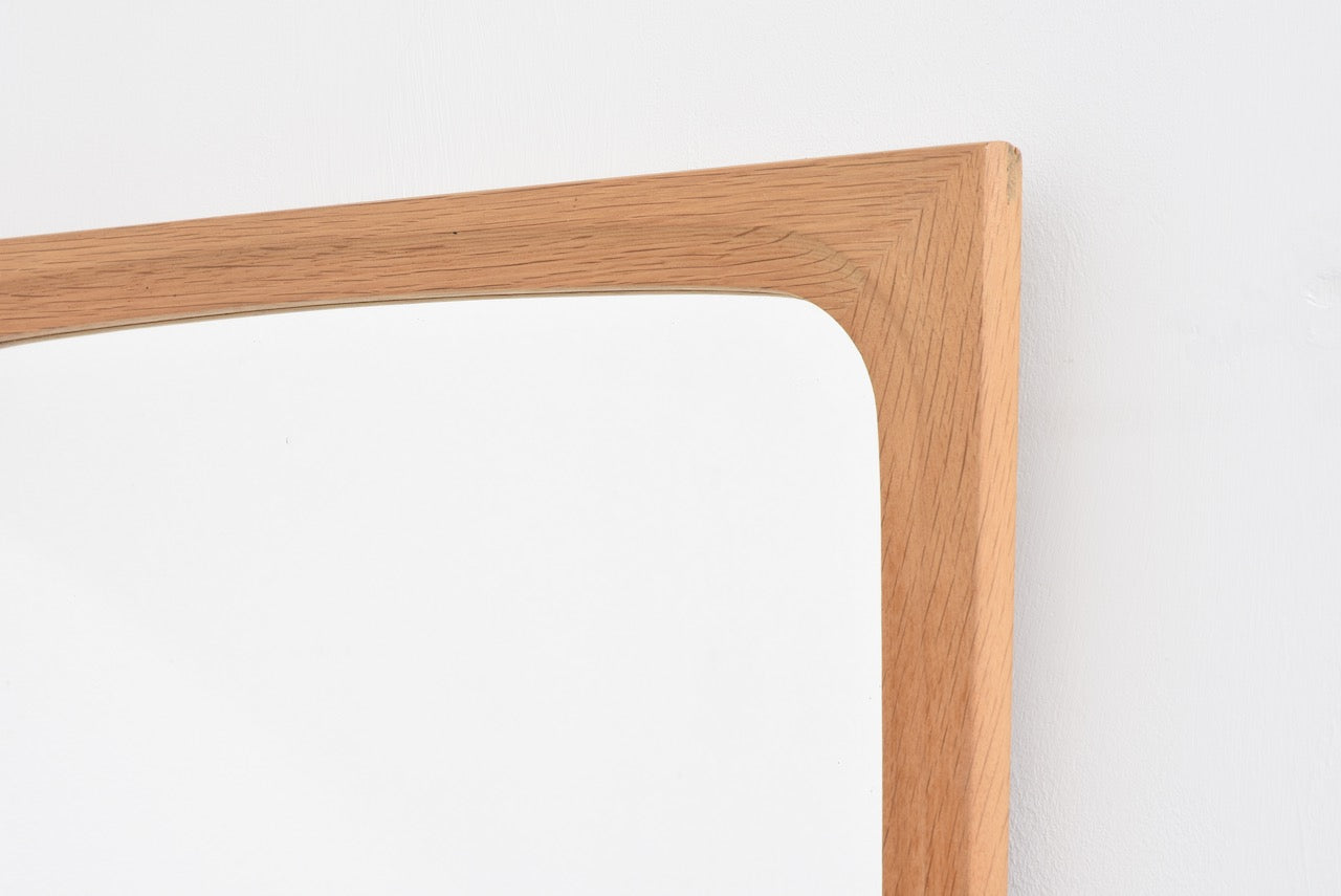 1960s Danish oak mirror