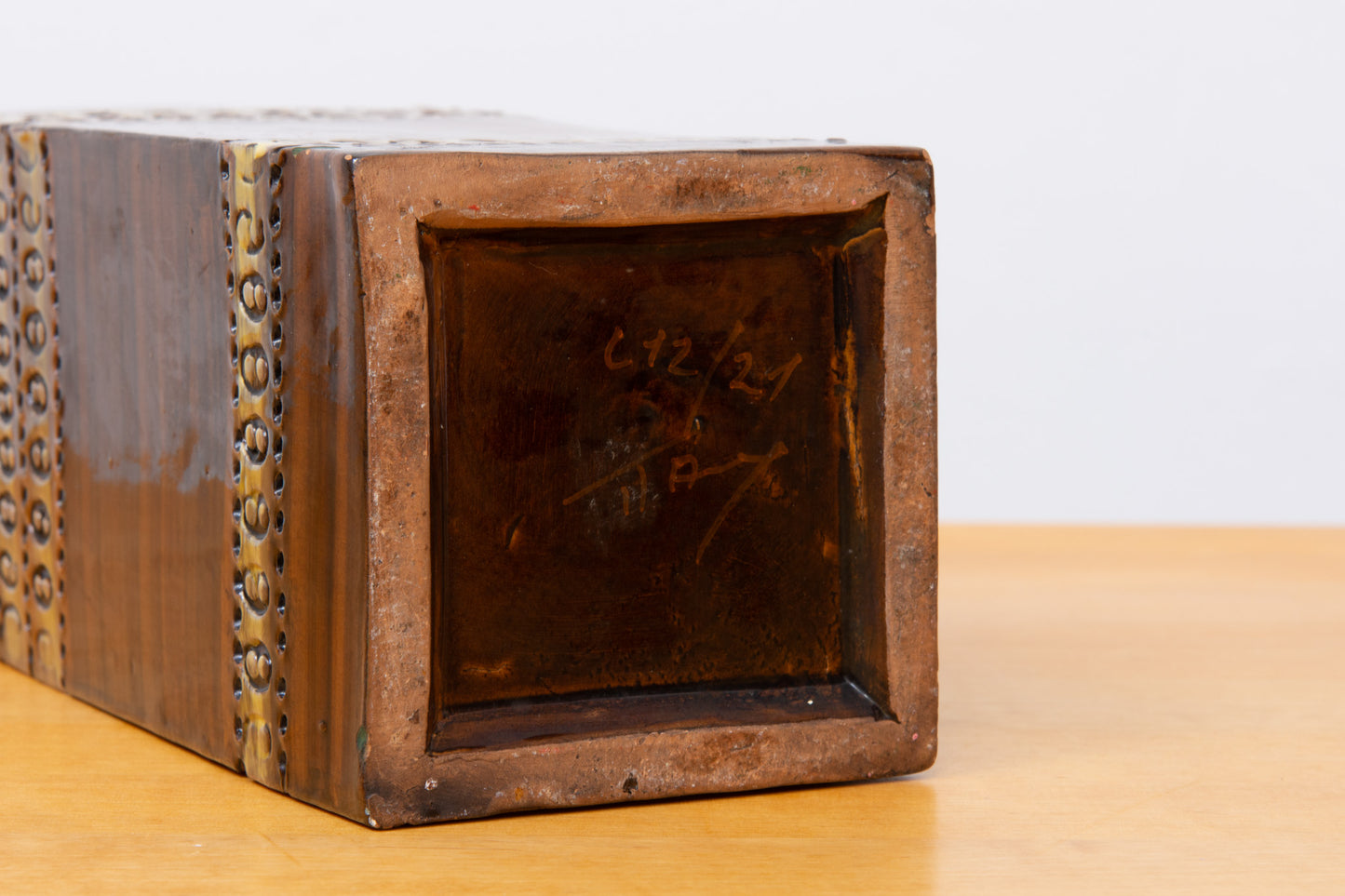 1960s ceramic vase by Bitossi