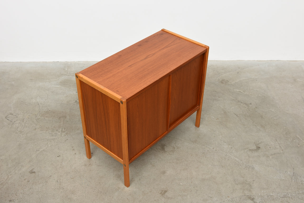1950s short teak sideboard