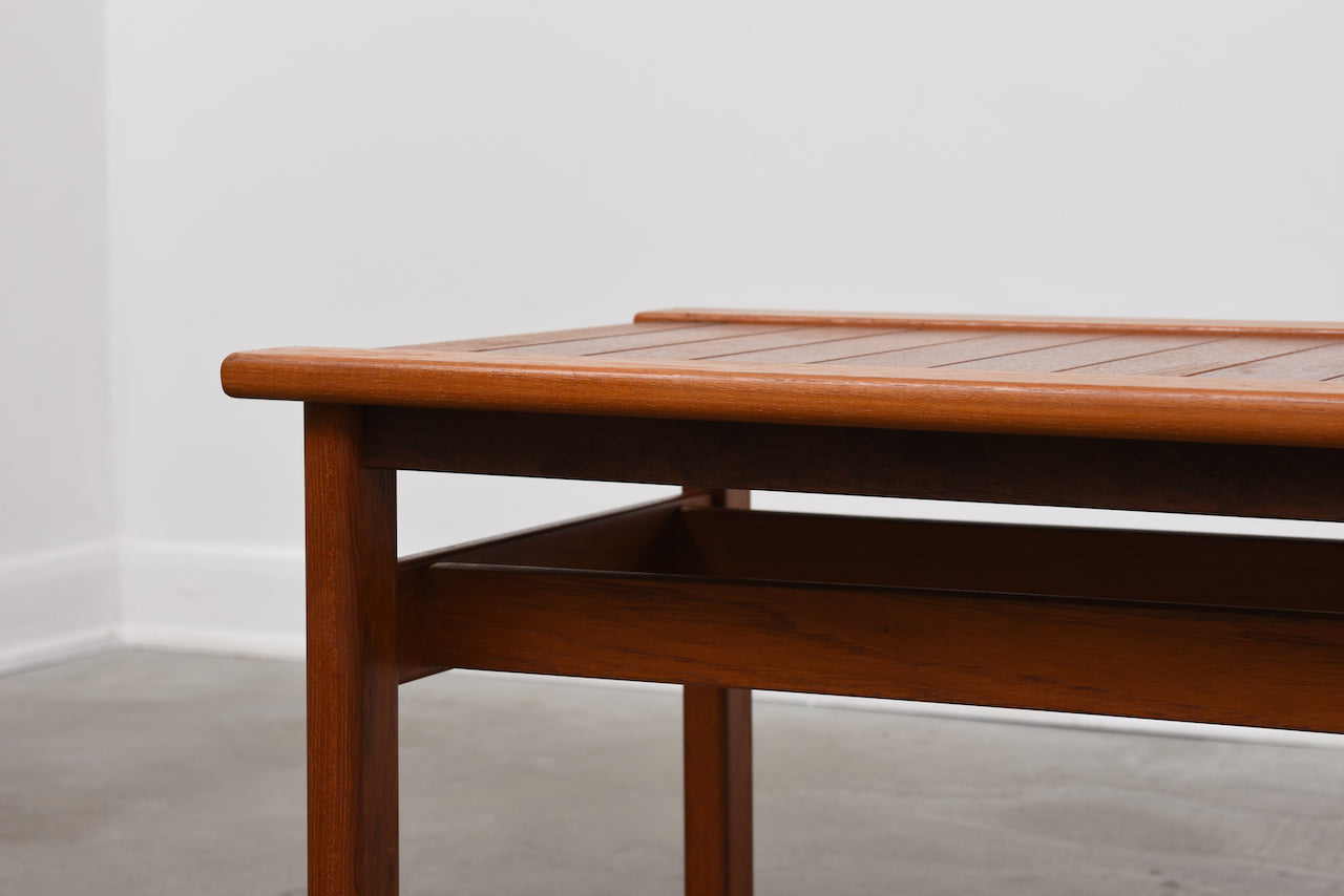 1970s teak planter table/bench