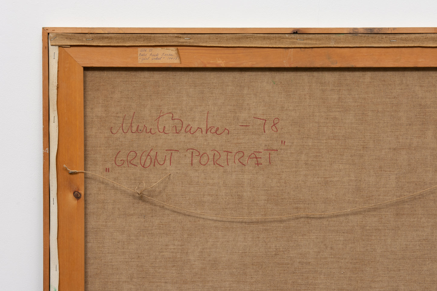 Oil painting by Merete Barker