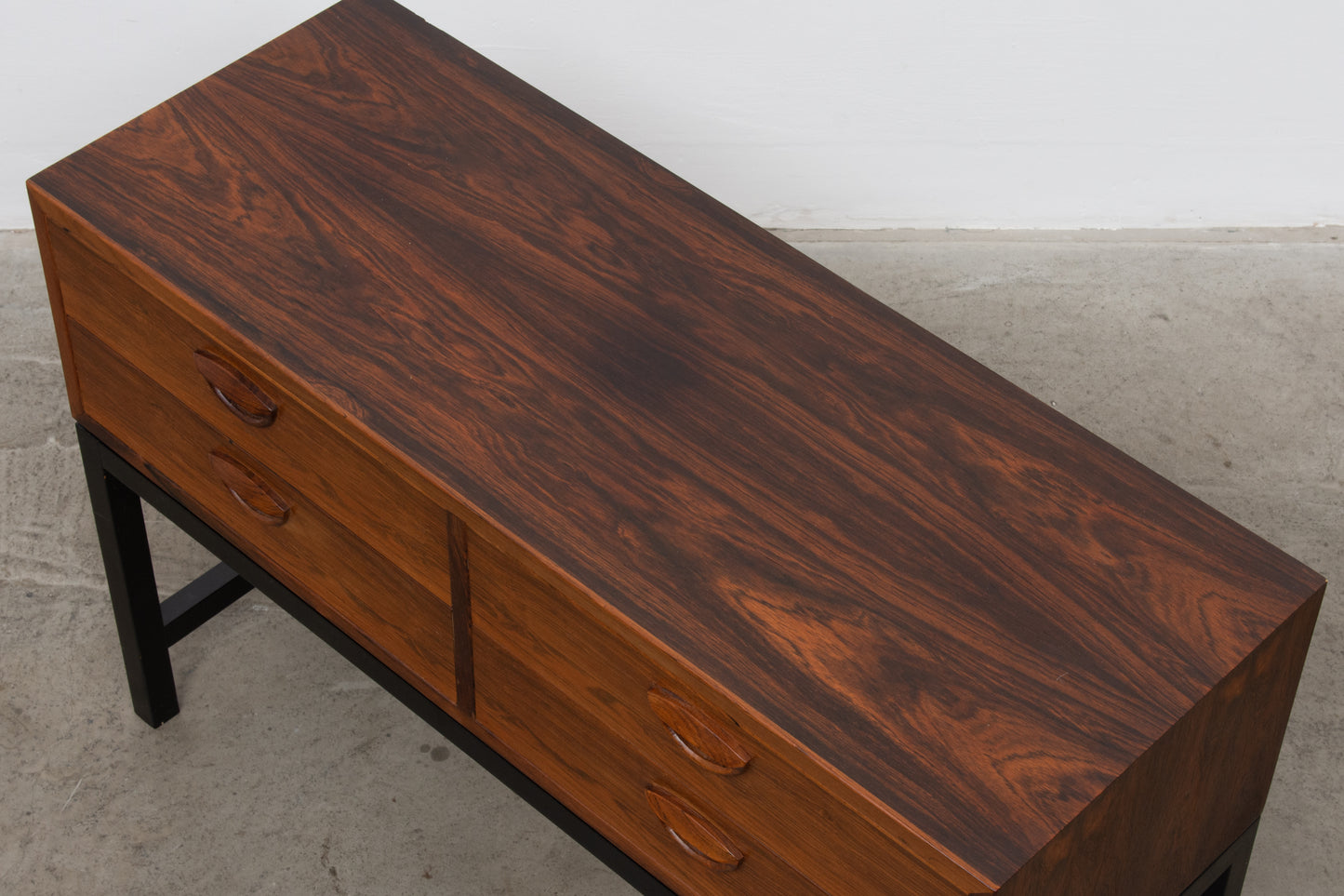 1960s low rosewood chest by Kai Kristiansen
