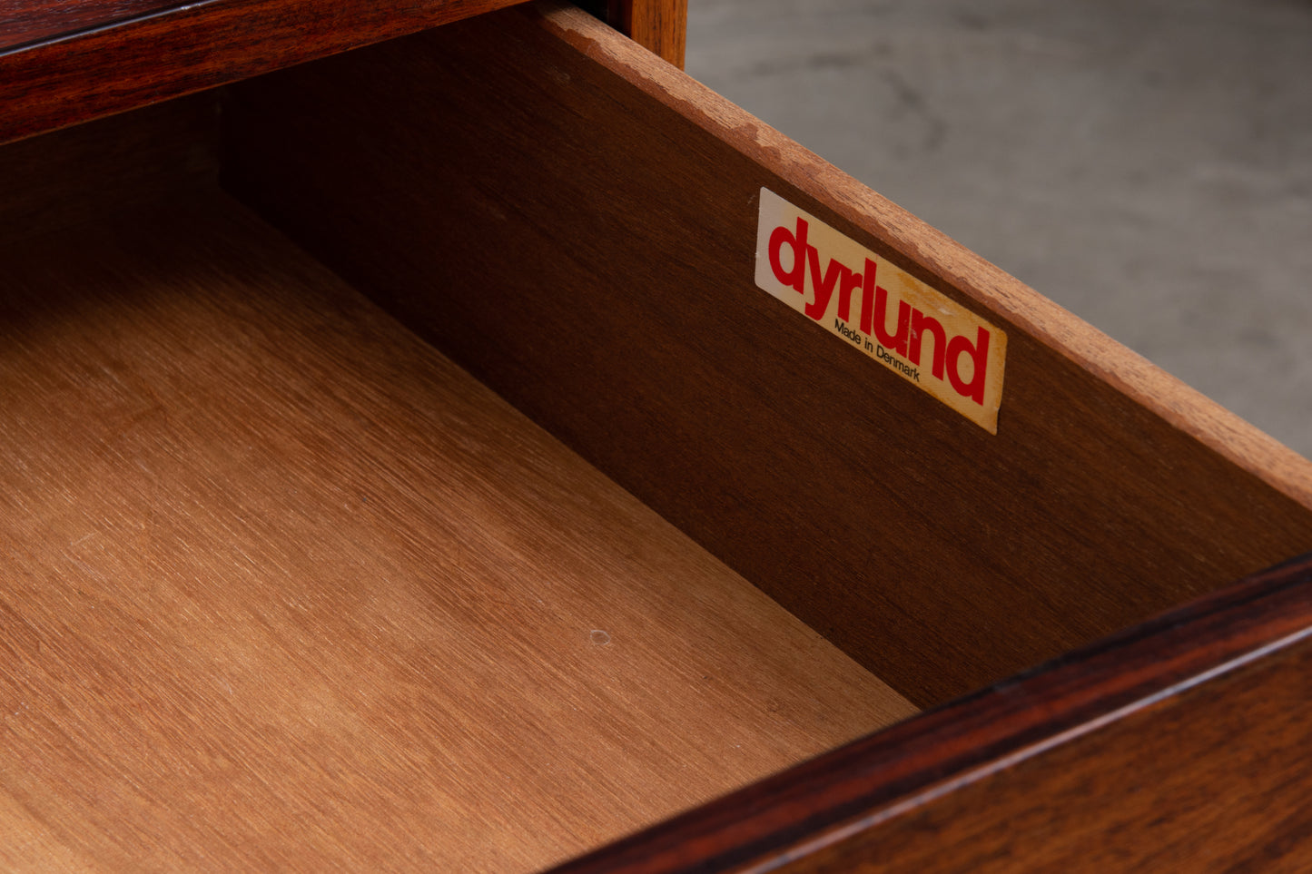 Rosewood secretary by Dyrlund