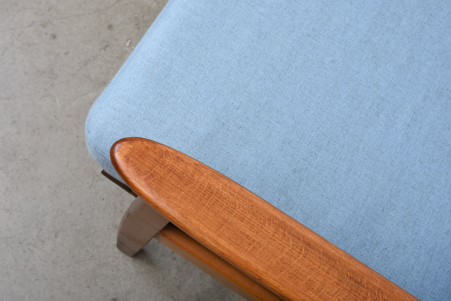1950s Danish lounger in beech