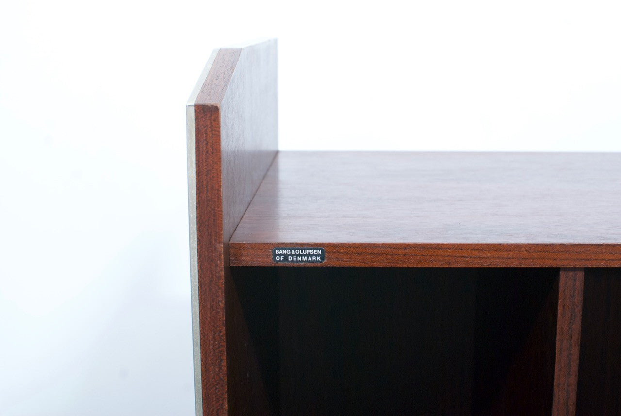 Rosewood hi-fi stand by B & O