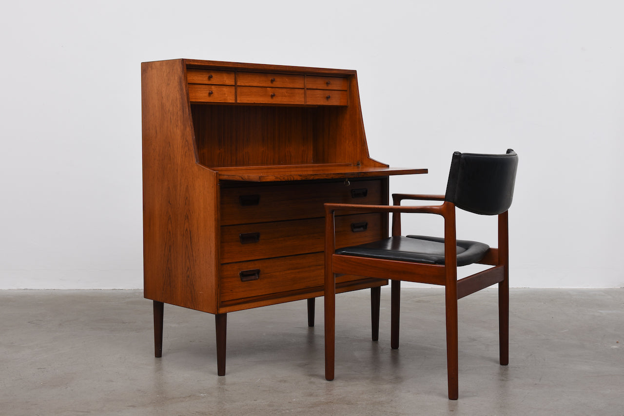1960s rosewood secretary by Carl Åge Skov